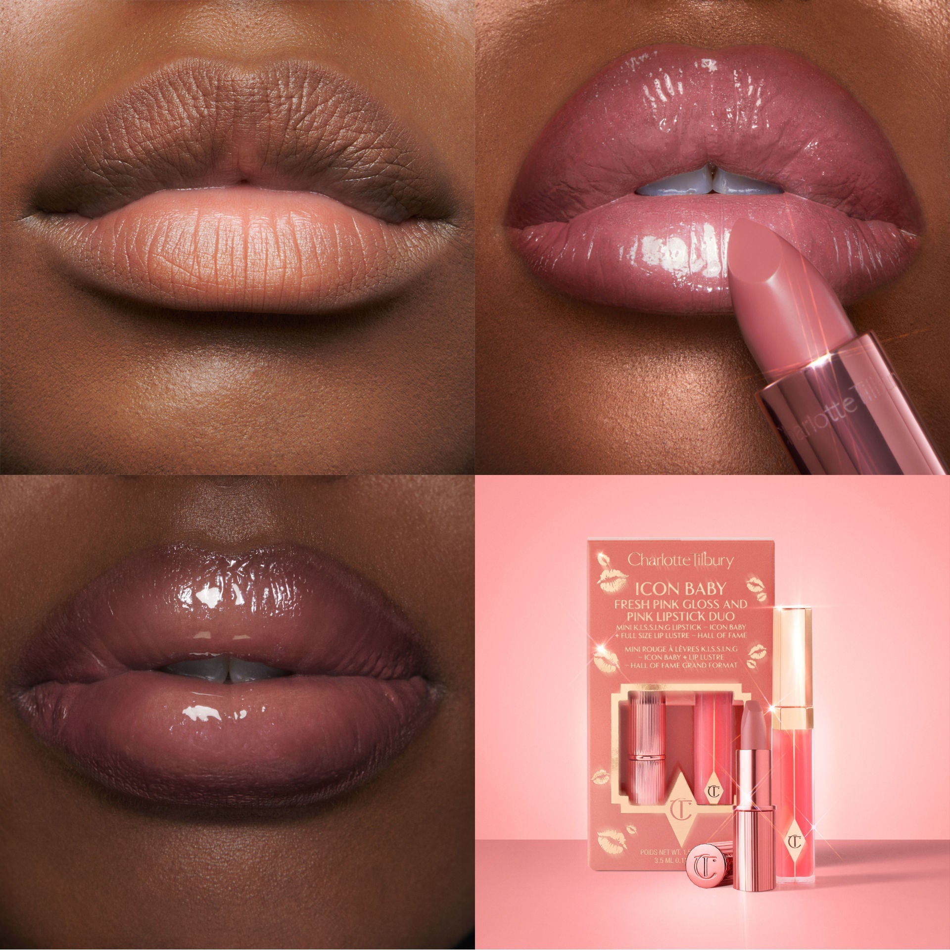 K.I.S.S.I.N.G Lipstick and Lip Gloss Duo