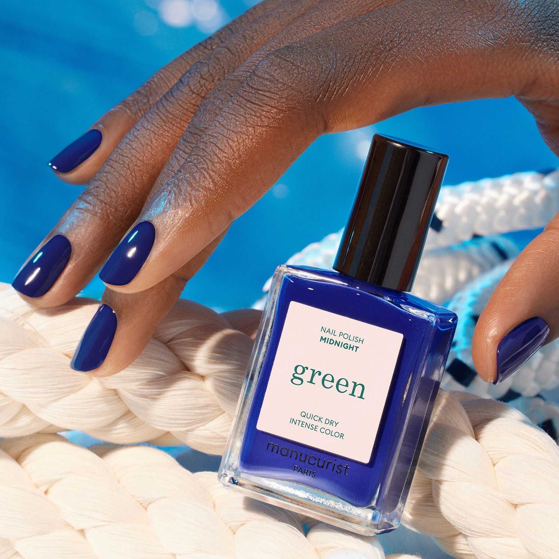 Green Natural Nail Polish