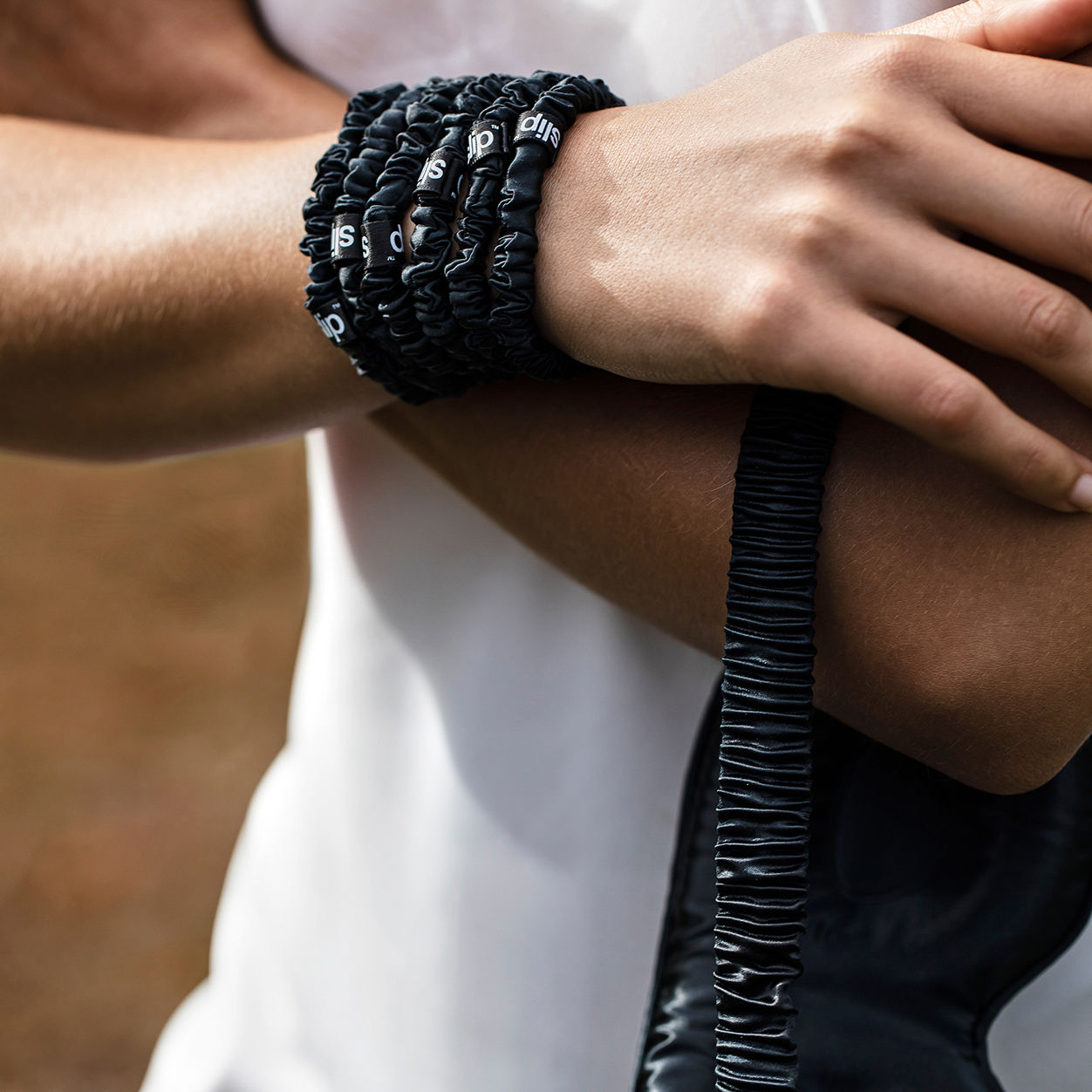 Pure Silk Skinny Scrunchies