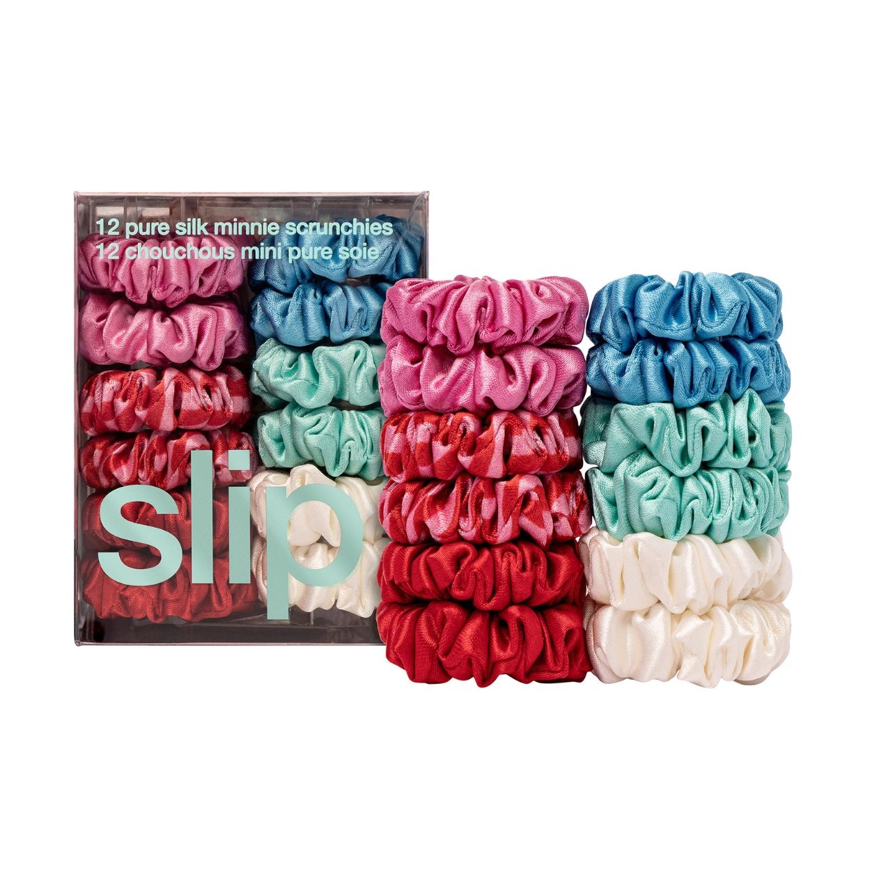 Pure Silk Minnie Scrunchies
